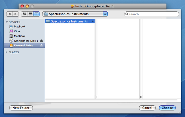 omnispere for mac usb drive